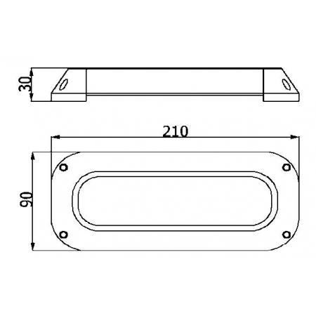 Lampa podwodna do jachtu PB180 180 Watt